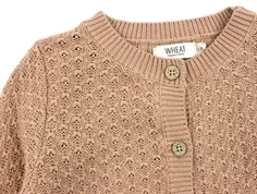 Wheat rose dawn cardigan Magnelia strik